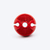 Dash Dog Spikey Snacker Chew Ball Dog Toy - Red - Heads Up For Tails