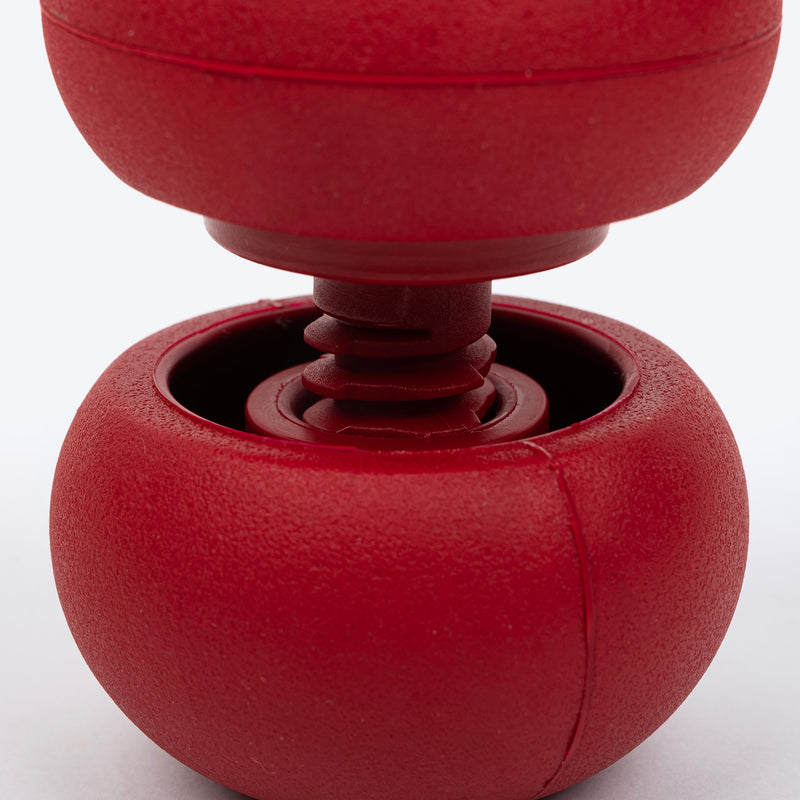 Dash Dog Twist 'n' Chew Toy For Dog - Red - Heads Up For Tails