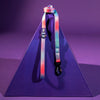 Dash Dog Flow Print Leash - Violet & Red - Heads Up For Tails
