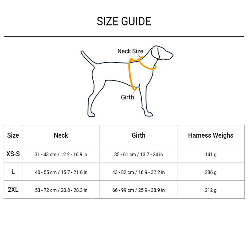 Dash Dog Zoom Walk Along Harness - Aqua Blue & Lavender - Heads Up For Tails