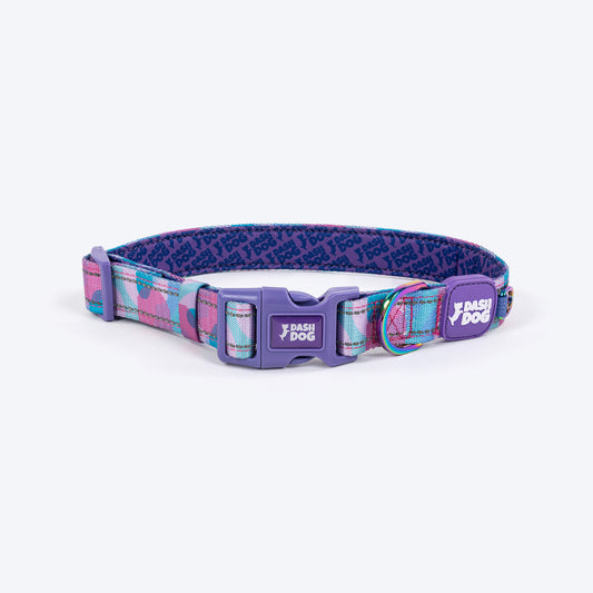 Dash Dog Galaxy Padded Collar For Dog - Purple_01