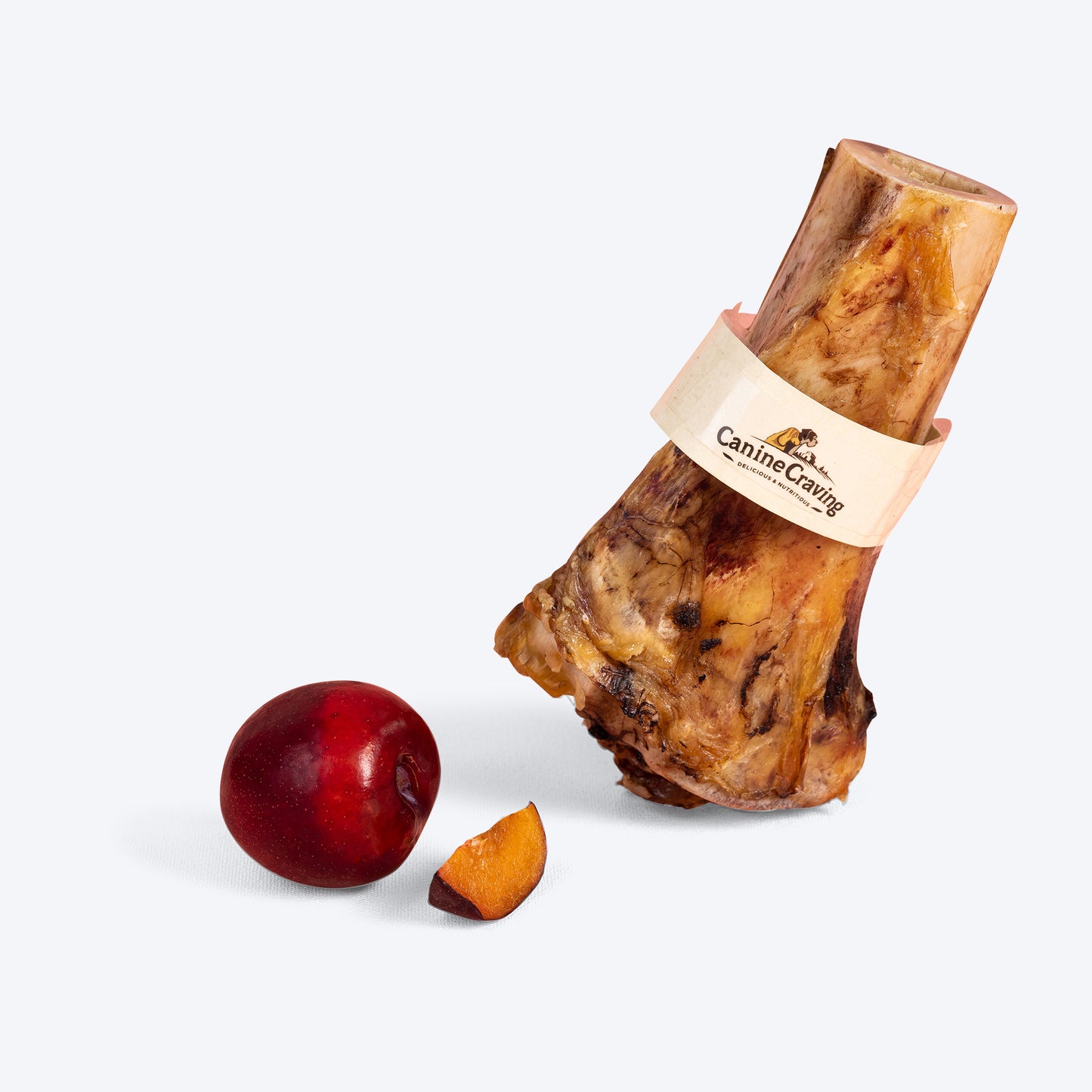 Canine Craving Meatless Buffalo Bone Chew Dog Treat Large - 1 Piece - 400g - Heads Up For Tails