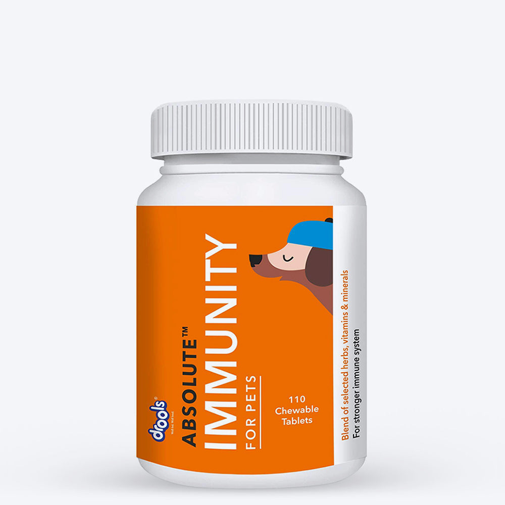 Drools Absolute Immunity Chewable Dog Supplement Tablets - Heads Up For Tails