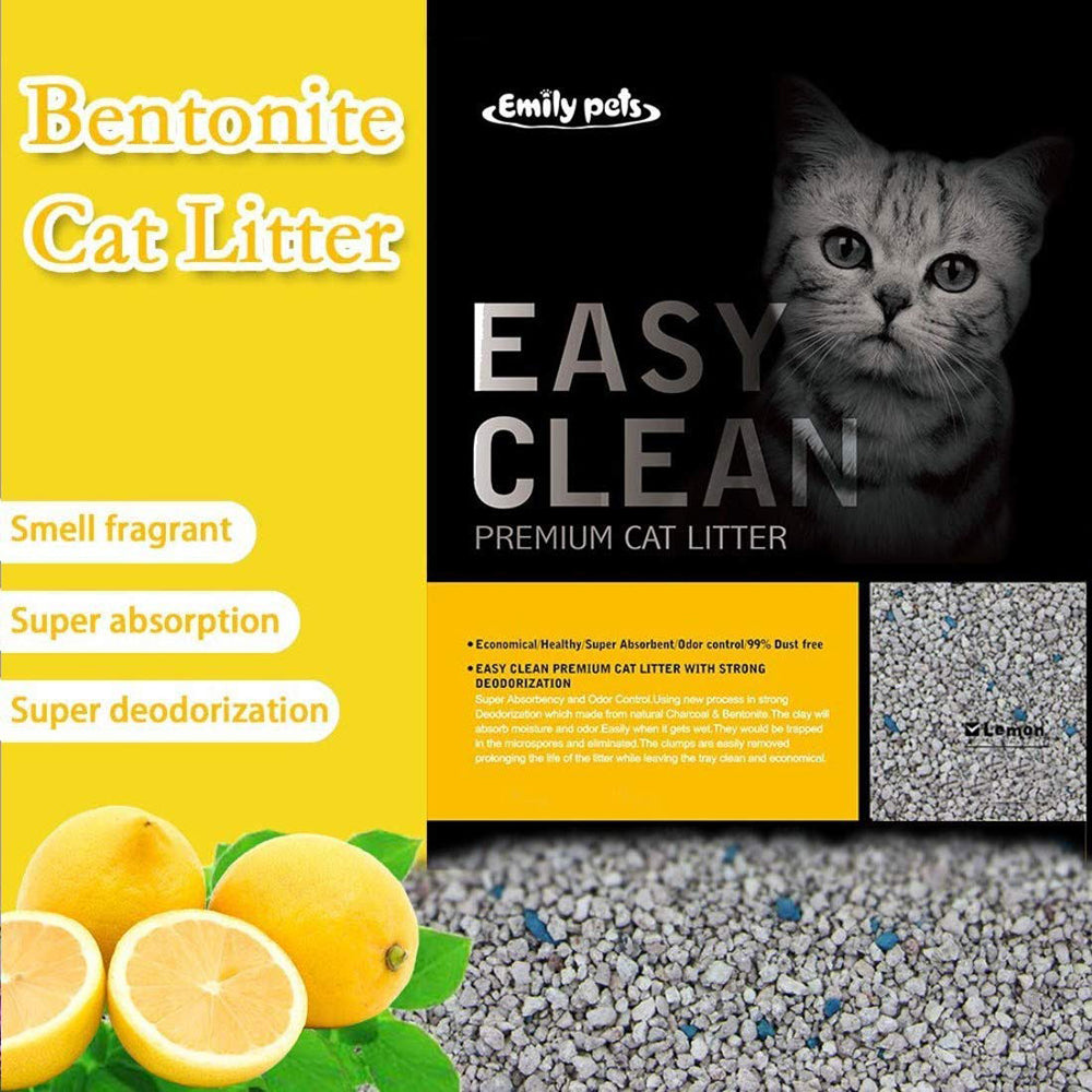 Emily Pets Clumping Cat Litter Lemon - Heads Up For Tails