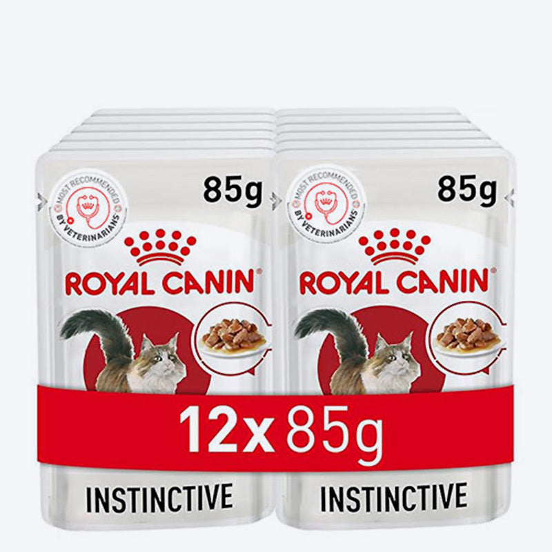Royal Canin Instinctive Wet Cat Food - 85 g packs - Heads Up For Tails