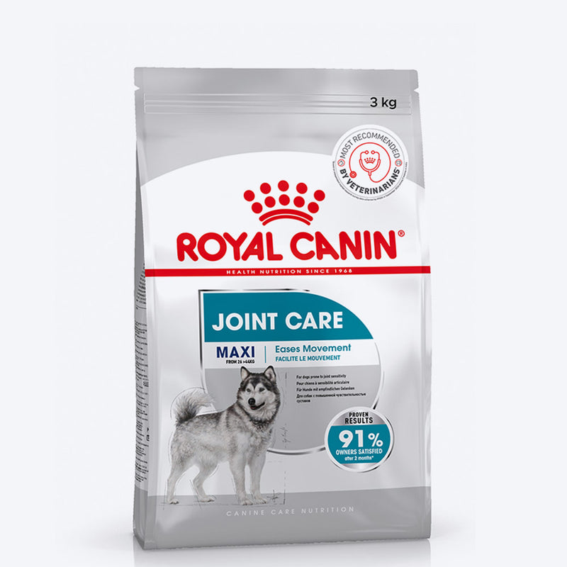 Royal Canin Joint Care Maxi Breed (26-44 kg) Dry Dog Food - 3 kg - Heads Up For Tails