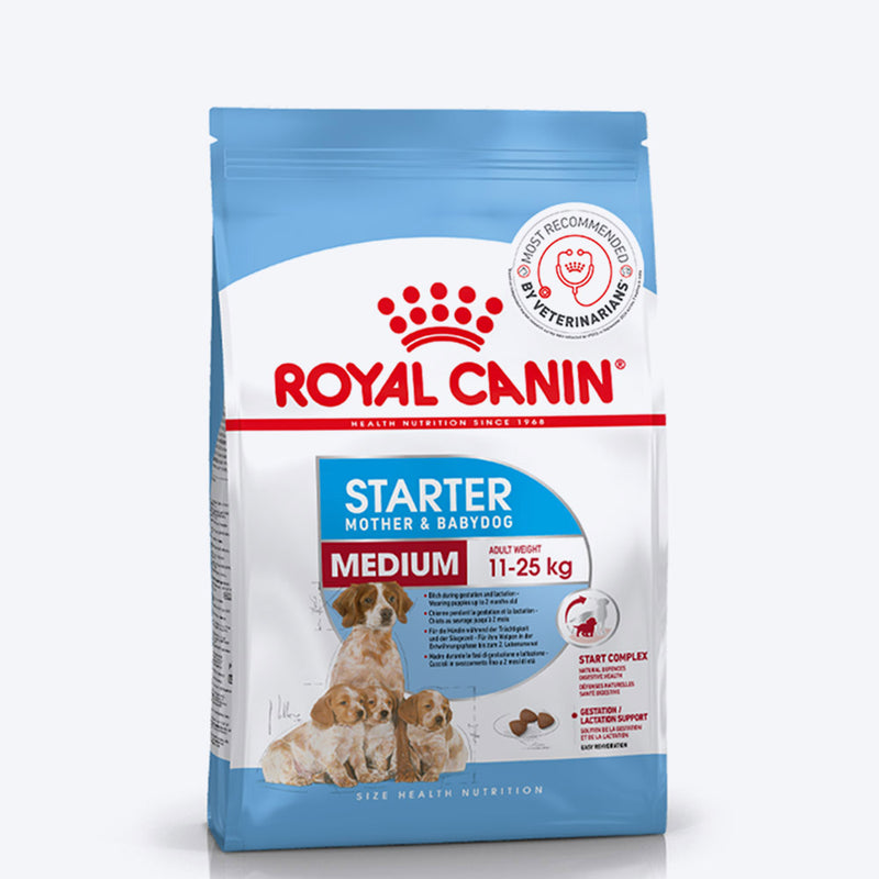 Royal Canin Medium Starter Dry Dog Food - Heads Up For Tails