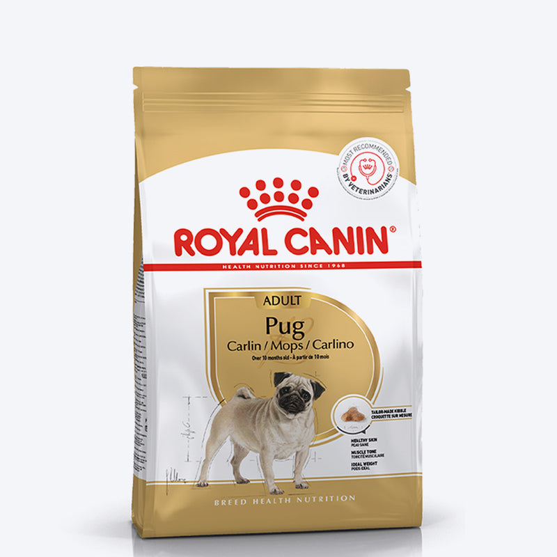 Royal Canin Pug Adult Dry Dog Food - Heads Up For Tails
