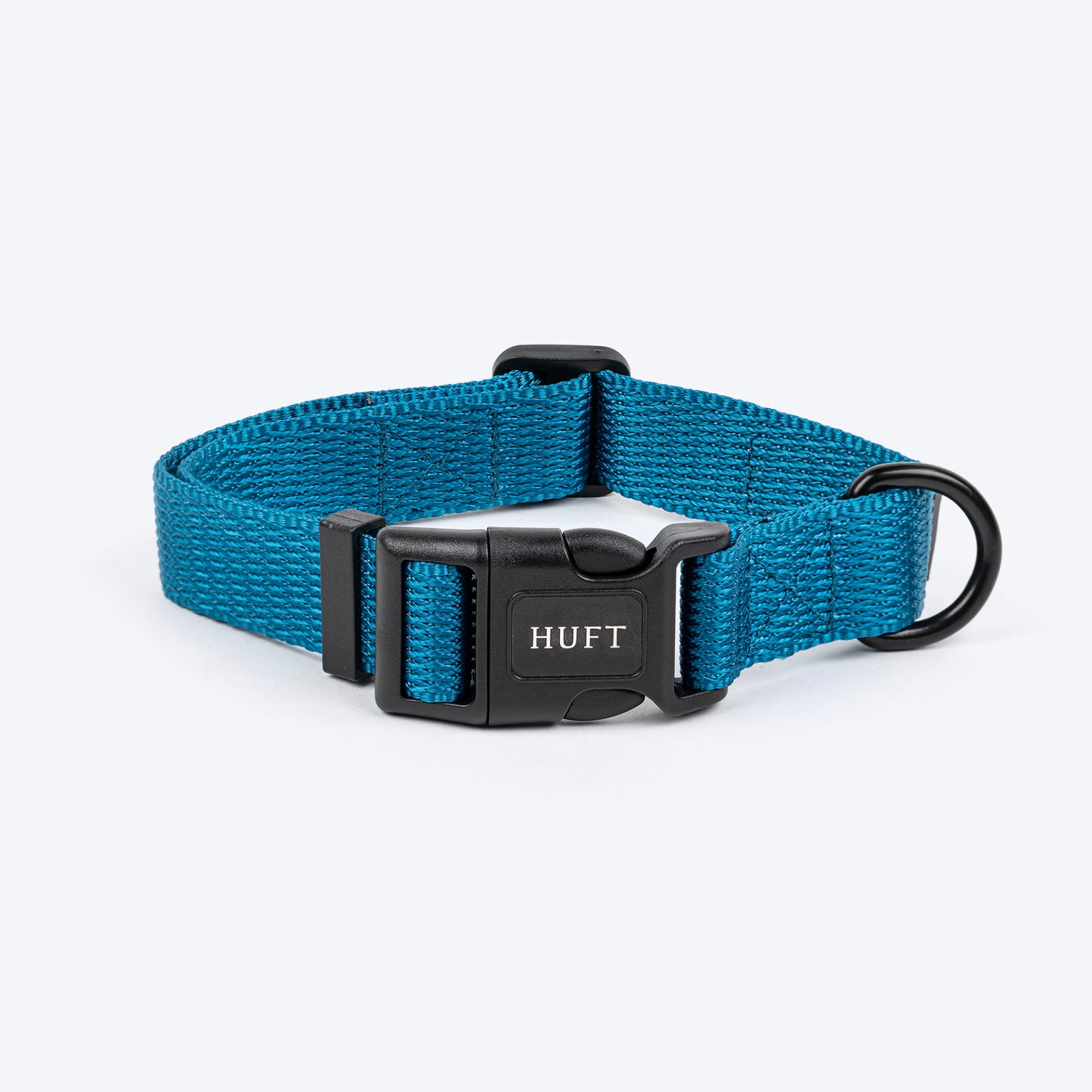 HUFT Basics Dog Collar - Teal Blue - Heads Up For Tails