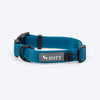 HUFT Basics Dog Collar - Teal Blue - Heads Up For Tails