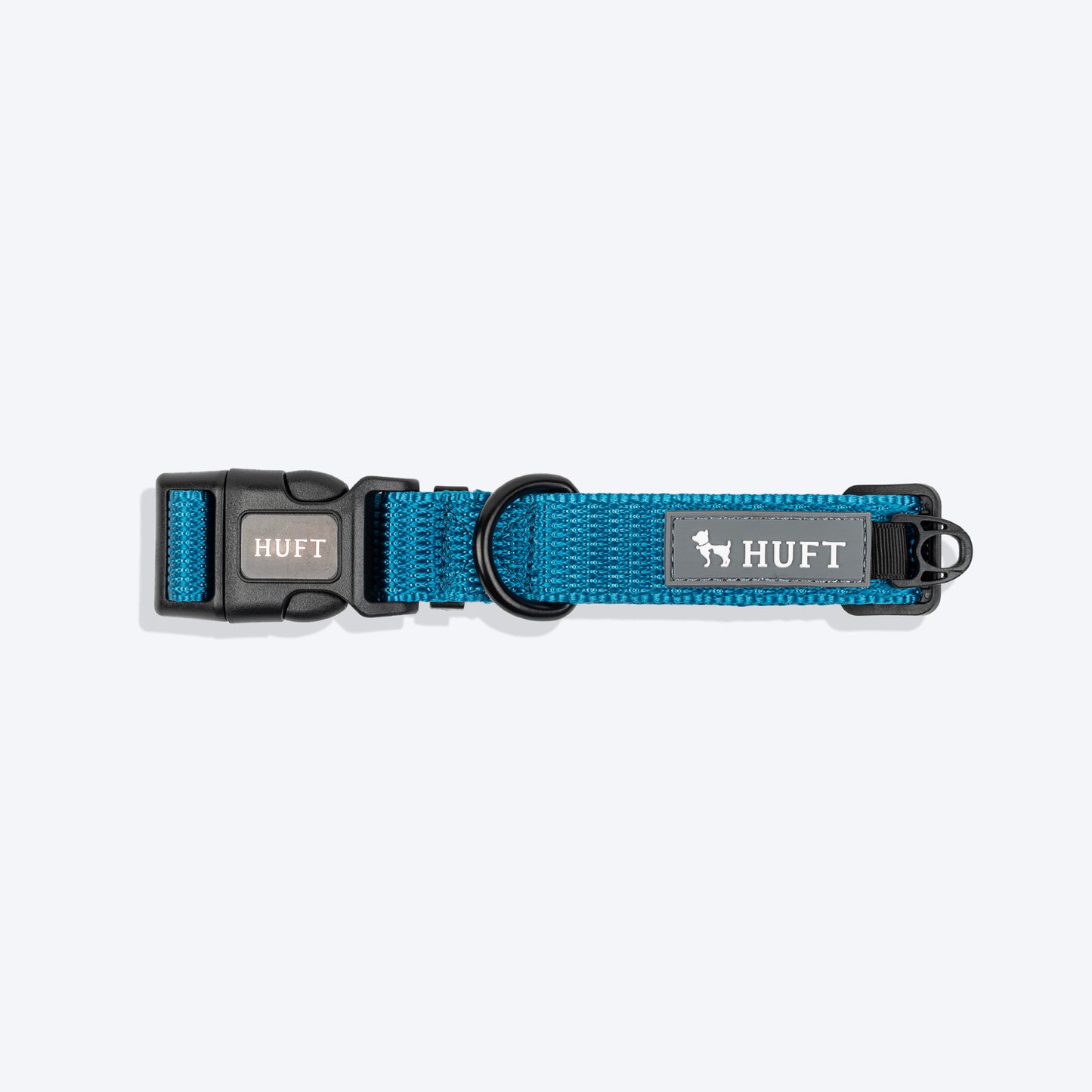 HUFT Basics Dog Collar - Teal Blue - Heads Up For Tails