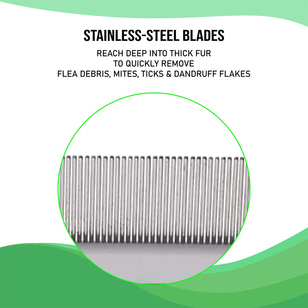 Wahl Flea Comb for Dogs & Cats - Small - Heads Up For Tails