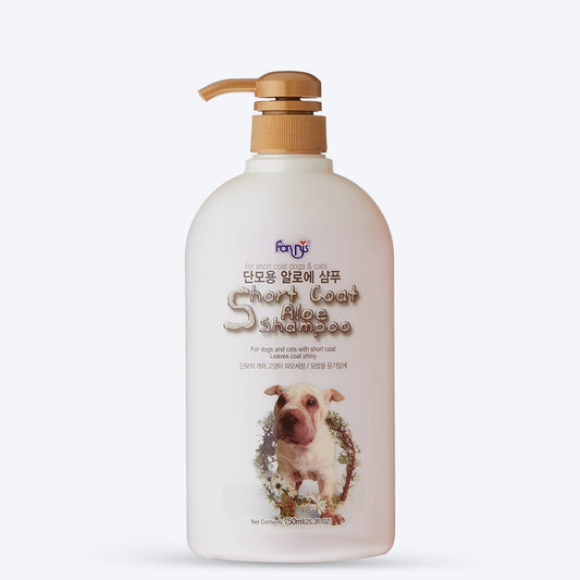 Forcans Short Coat Aloe Dog Shampoo_01