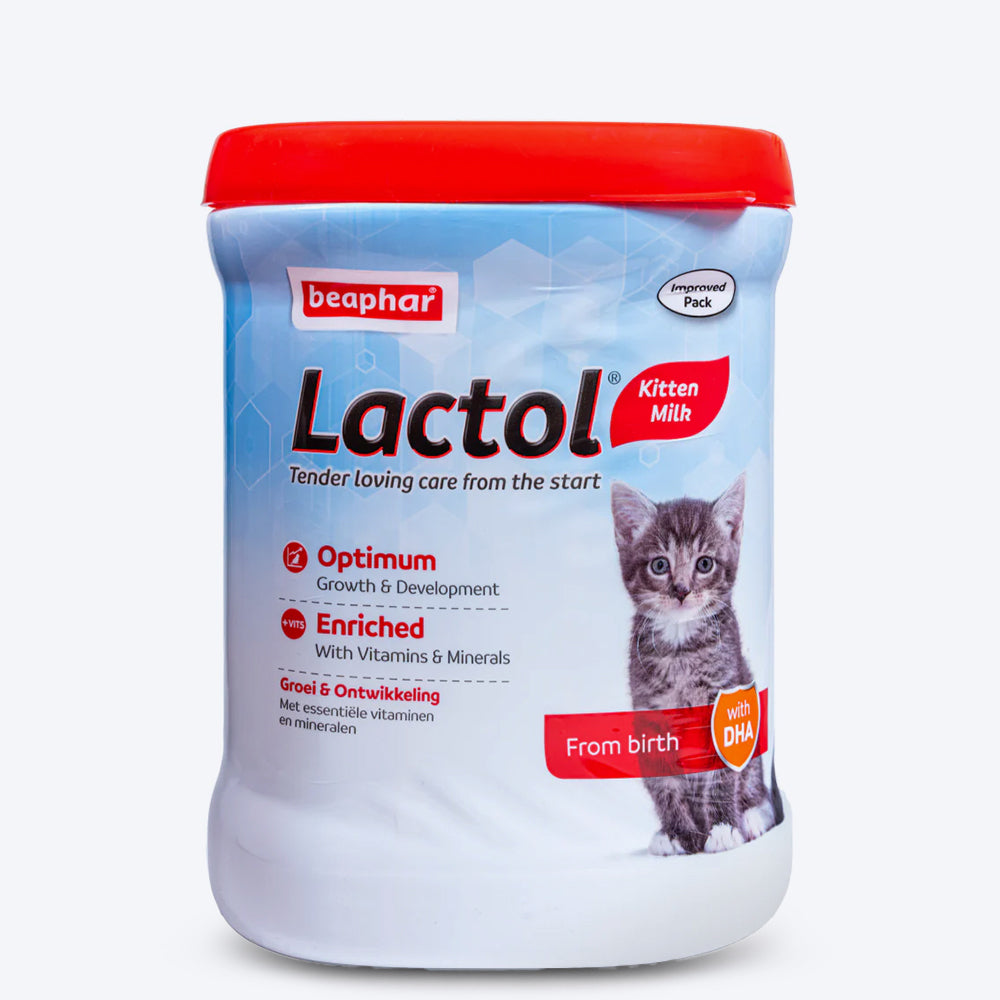 Beaphar Lactol Milk Replacement Powder Dry Food For New Born Kitten - Heads Up For Tails