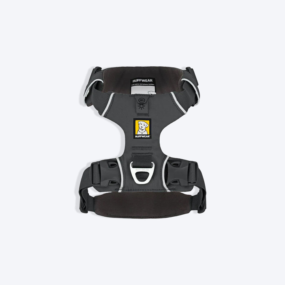 Ruffwear Front Range Harness For Dog - Basalt Grey - Heads Up For Tails