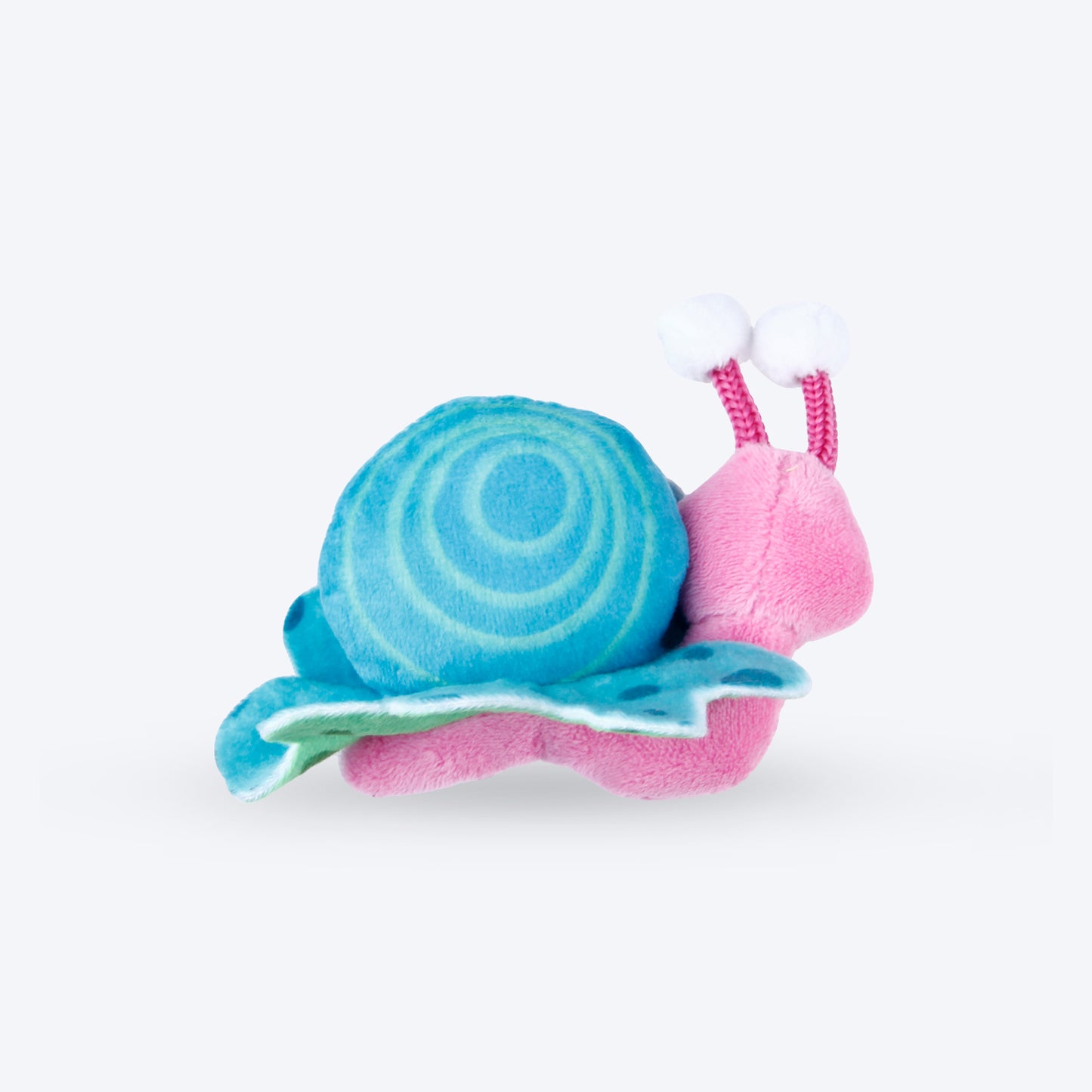 GiGwi Shining Friends Snail with Activated LED Light & Catnip Inside - Heads Up For Tails