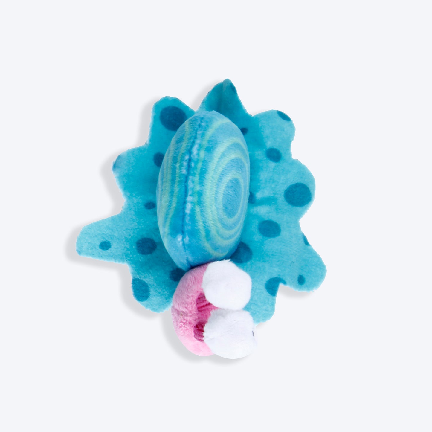 GiGwi Shining Friends Snail with Activated LED Light & Catnip Inside - Heads Up For Tails
