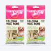 Gnawlers Calcium Milk Bones Dog Treats - Small - Heads Up For Tails
