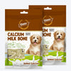 Gnawlers Calcium Milk Bone Dog Treats - Medium - Heads Up For Tails