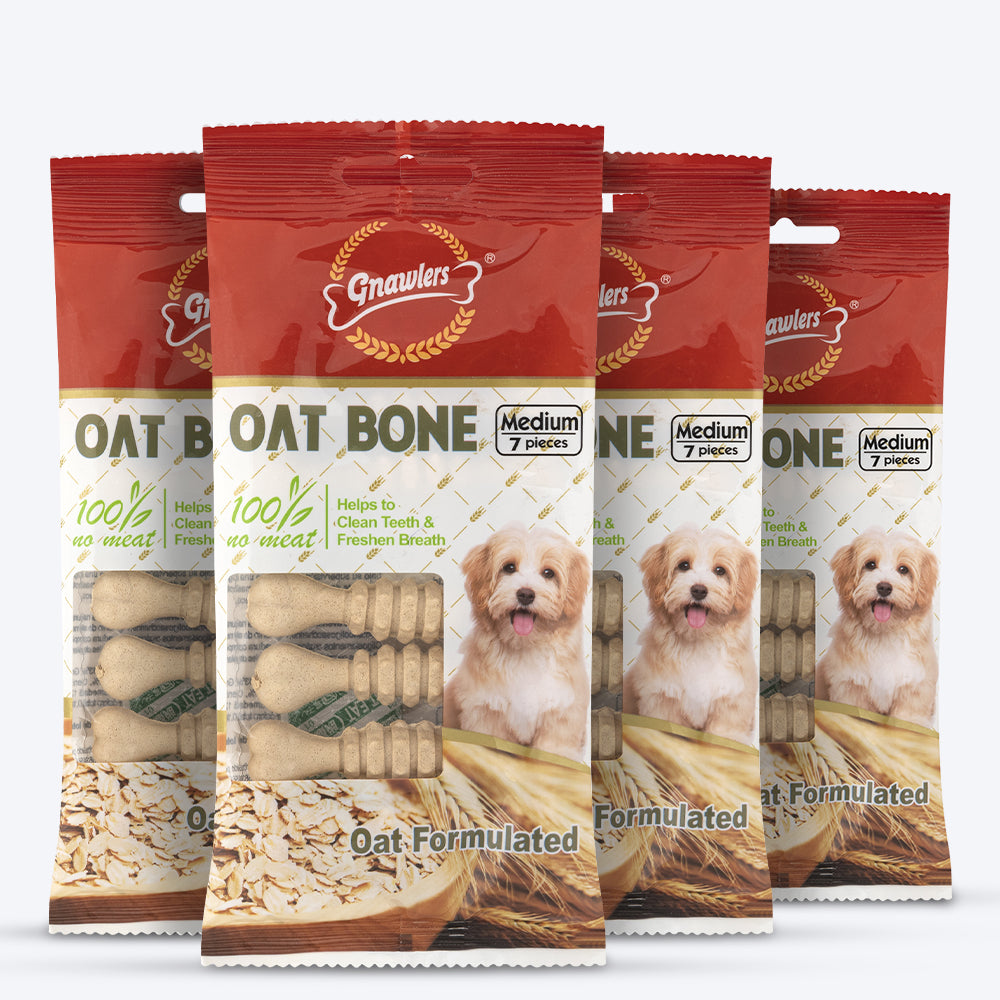 Gnawlers Oat Bone Dog Treat 60 g_03
