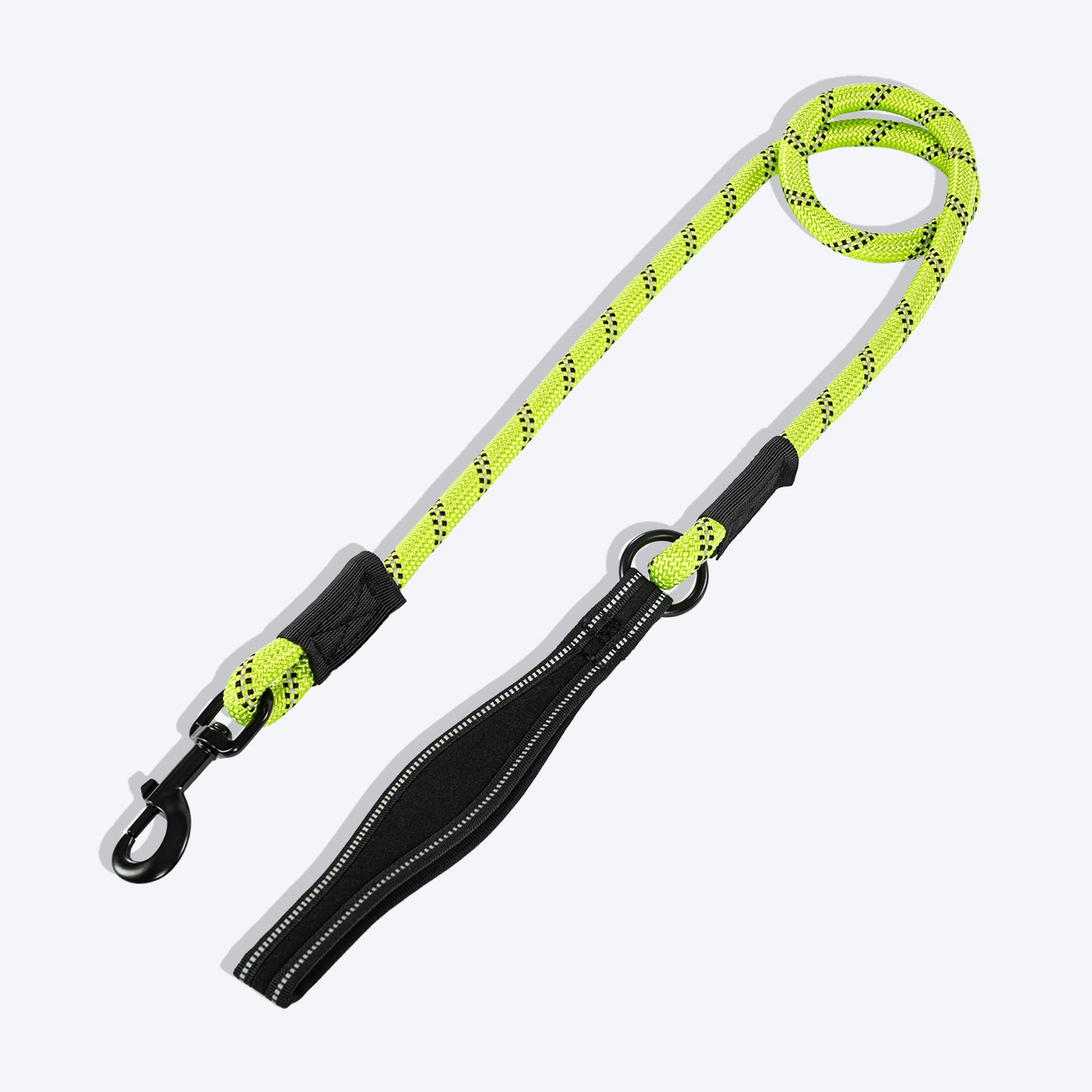 HUFT Rope Leash For Dog - Neon Green - 1.2 m - Heads Up For Tails