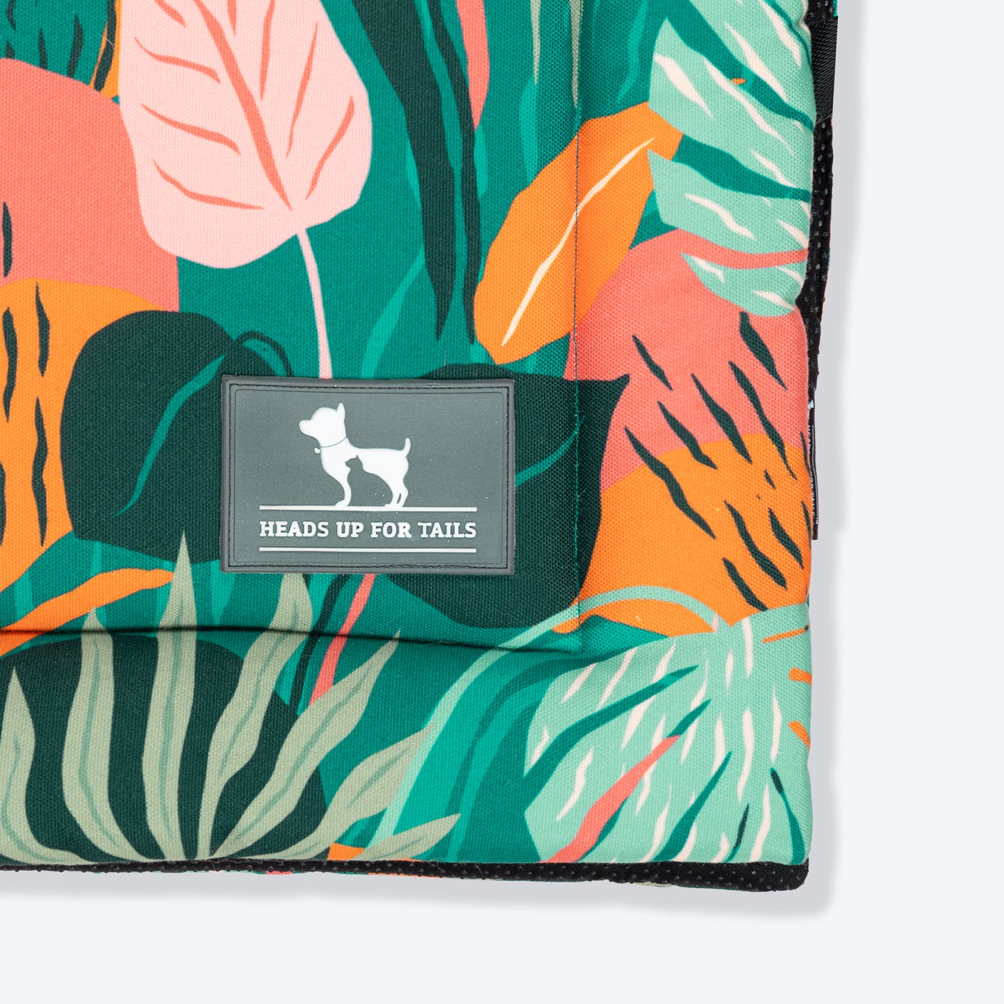 HUFT Garden Of Love Mat For Dog & Cat - Green - Heads Up For Tails