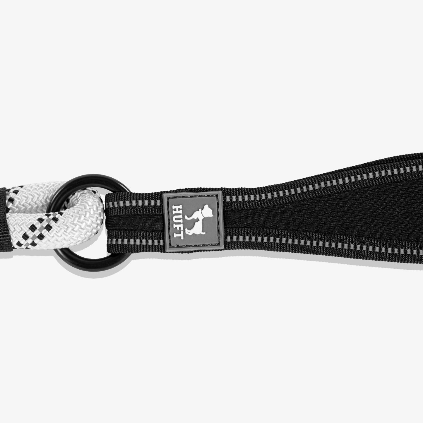 HUFT Rope Leash With Carabiner For Dog - Grey - 1.2 m - Heads Up For Tails