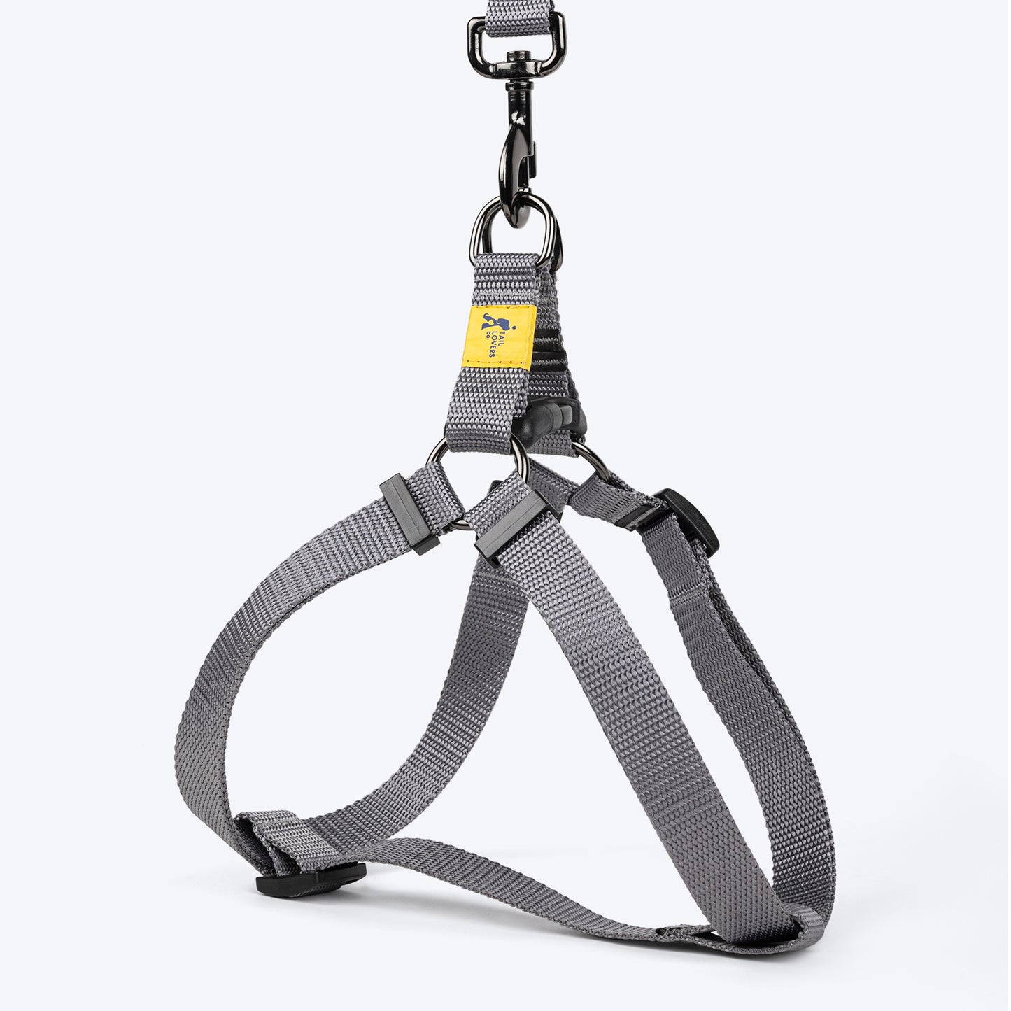 TLC Basic Step-In Harness For Dog - Grey - Heads Up For Tails