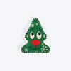 HUFT Goofy Xmas Tree Dog Collar Insert (Green) - Heads Up For Tails