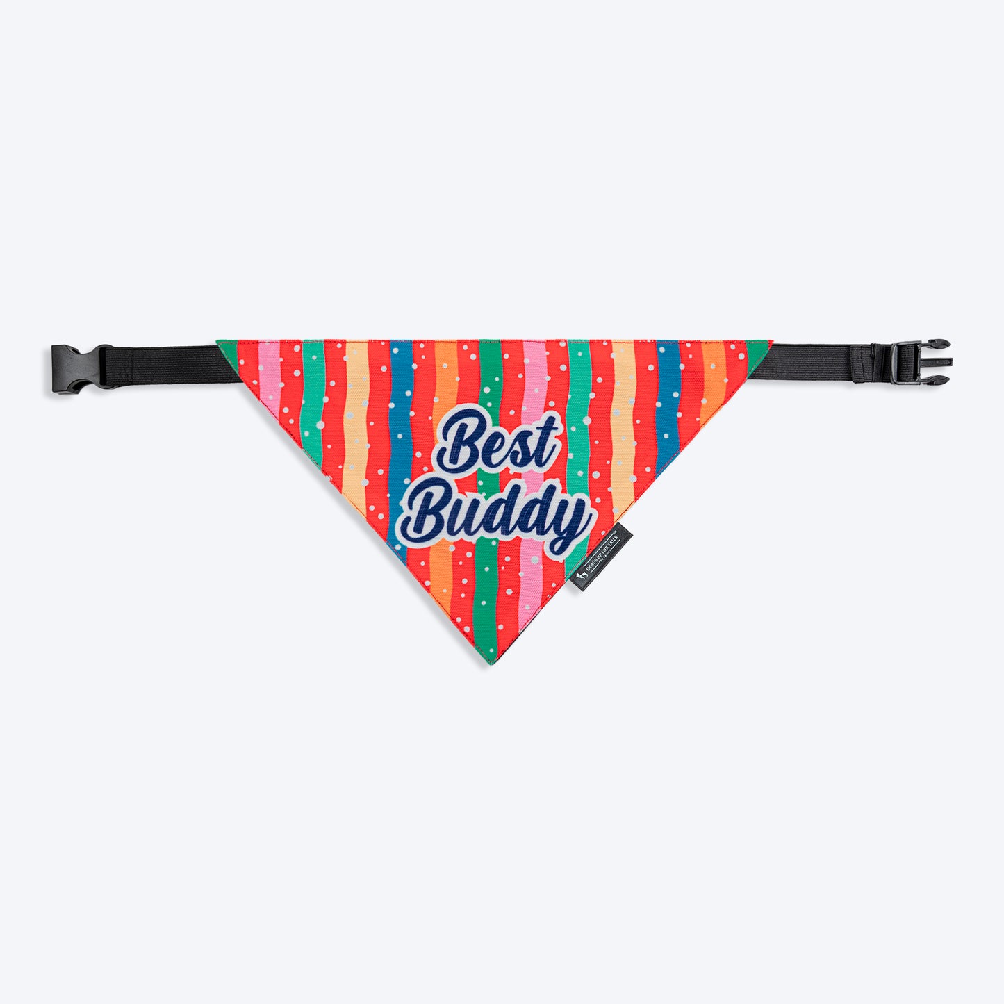 HUFT Best Buddy Printed Dog Bandana - Multicolour_04