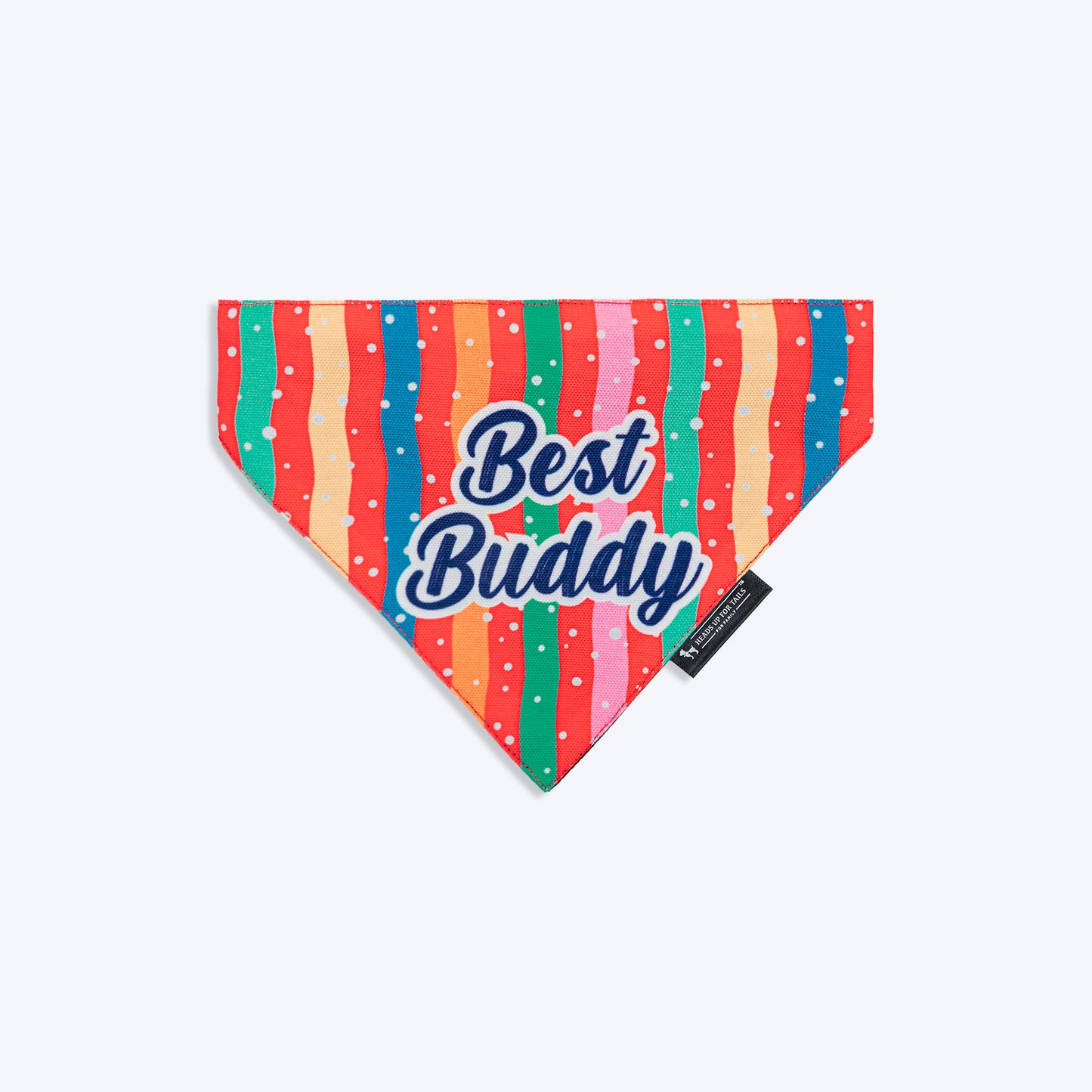 HUFT Best Buddy Printed Dog Bandana - Multicolour_01