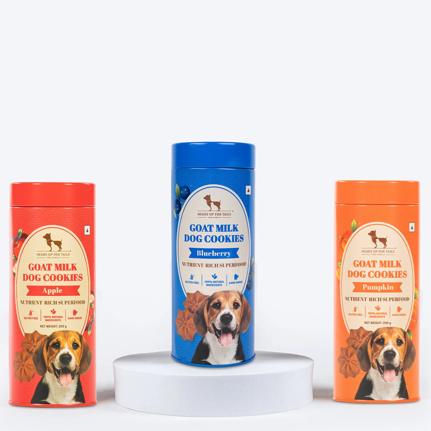 Huft All In One Goat Milk Cookies Combo - Heads Up For Tails
