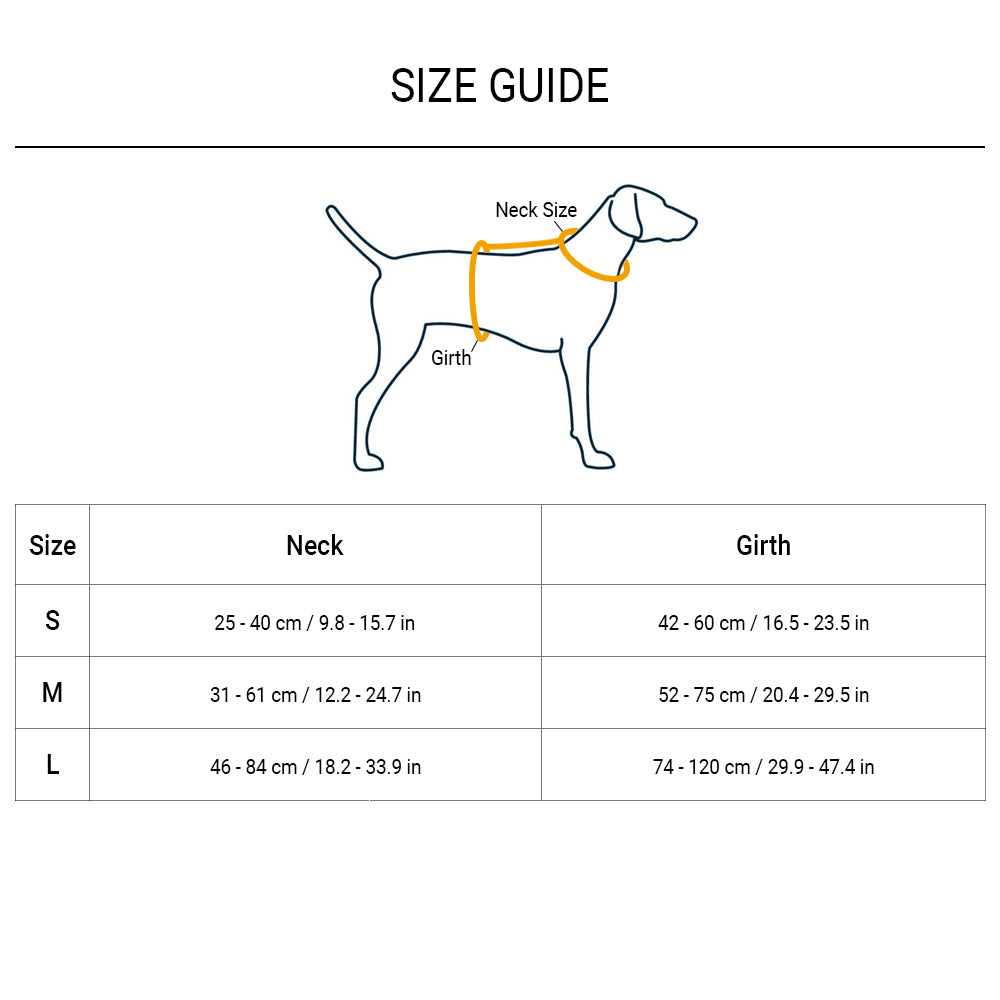 HUFT Basics Dog H-Harness - Yellow & Blue - Heads Up For Tails