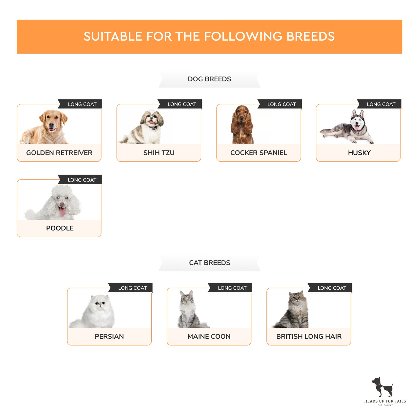HUFT Bendable Slicker Dog Brush - Heads Up For Tails