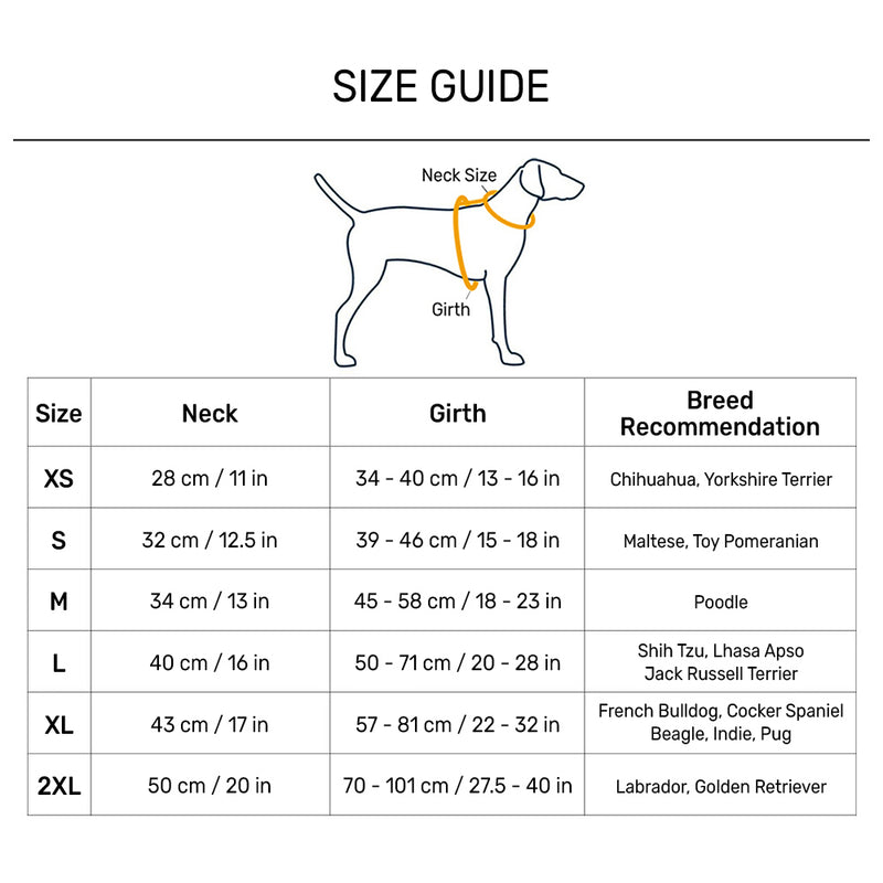 HUFT Blazing Blue Dog Reversible Harness - Heads Up For Tails