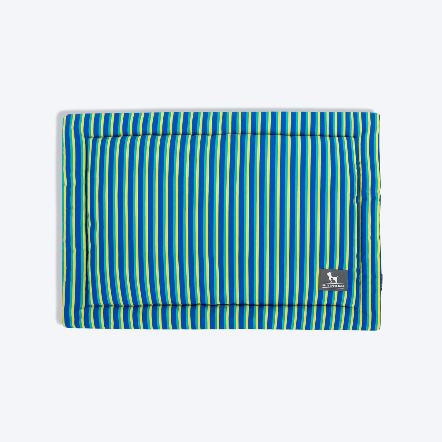 HUFT Blazing Blue Pet Mat - Blue & Neon Green - Heads Up For Tails