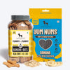 HUFT Bunch-o-Bananas Treats Combo For Dog - Heads Up For Tails