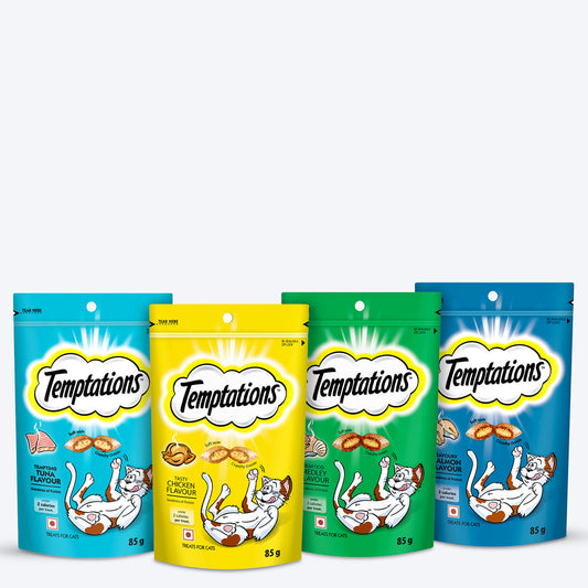 Temptations Cat Treats (Pack of 4) - Heads Up For Tails
