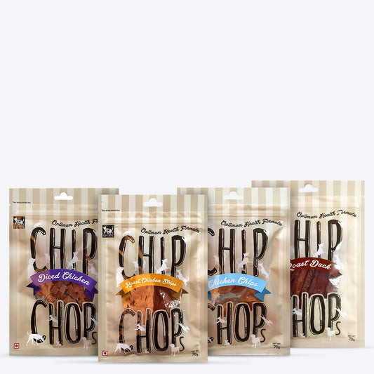 Chip Chops Dog Treat - Pack of 4 - Heads Up For Tails
