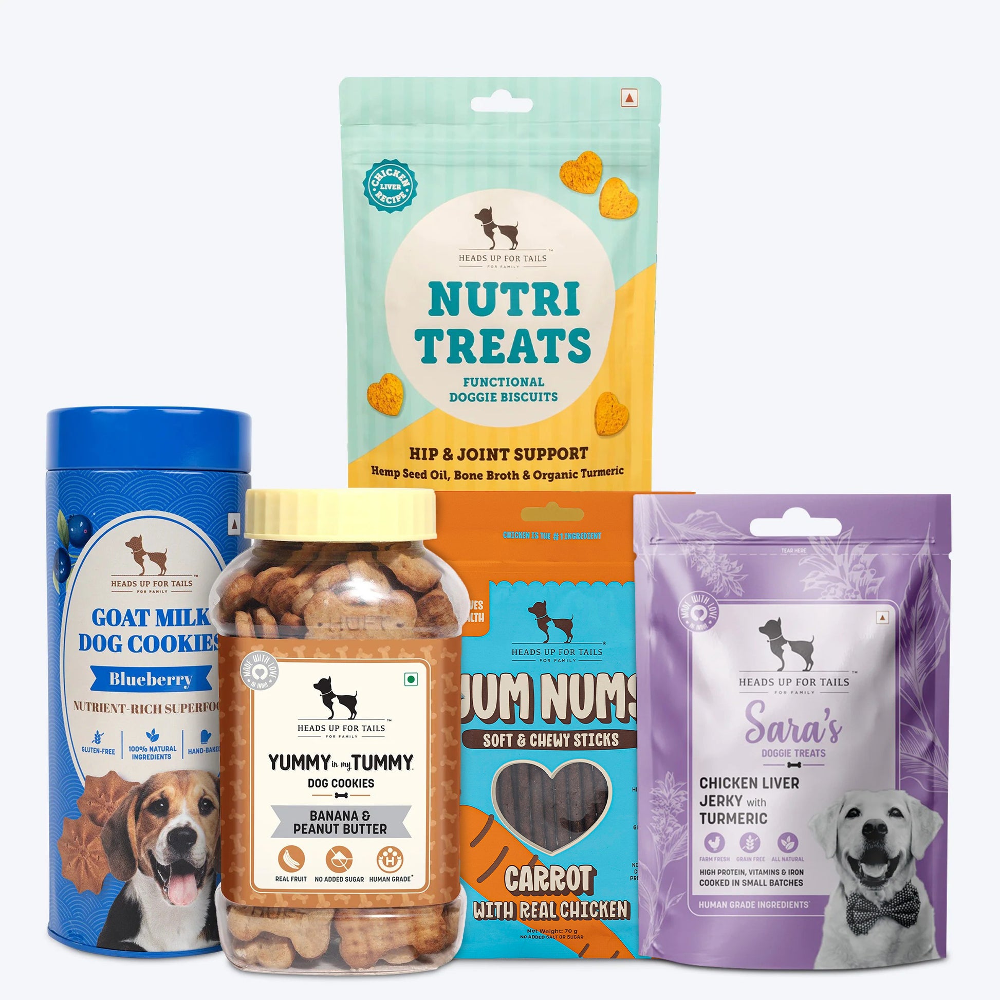 Huft Best Pick Treat Combo For Dogs - Heads Up For Tails