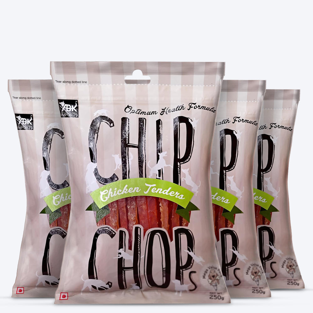 Chip Chops Dog Treats - Chicken Tenders - Heads Up For Tails