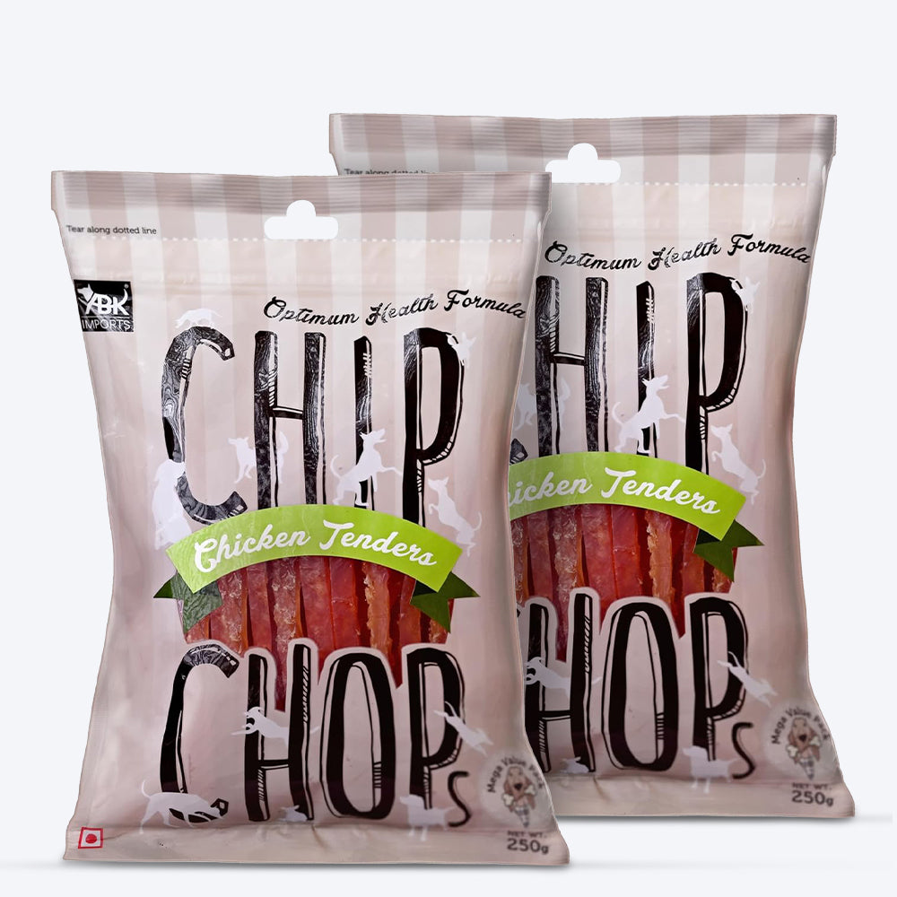 Chip Chops Dog Treats - Chicken Tenders - Heads Up For Tails