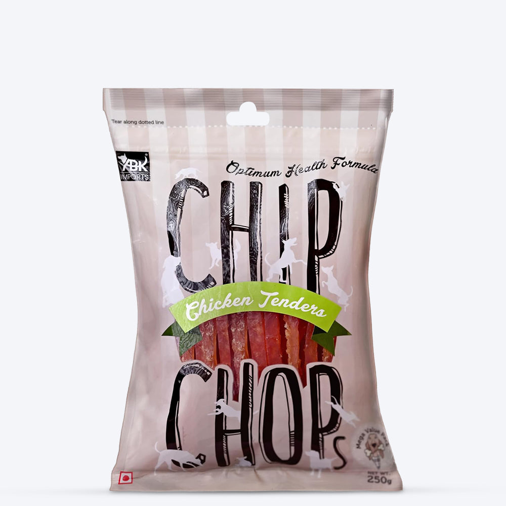 Chip Chops Dog Treats - Chicken Tenders - Heads Up For Tails