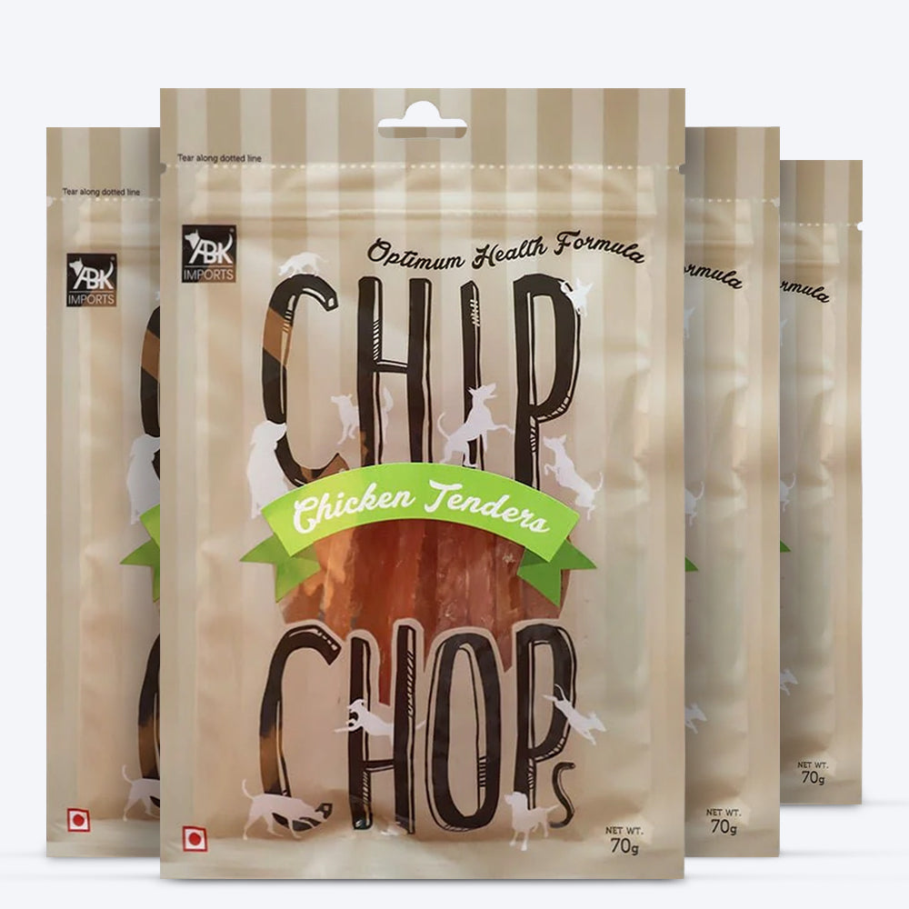 Chip Chops Dog Treats - Chicken Tenders - Heads Up For Tails