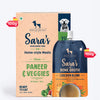 Sara's Wholesome Paneer & Veggies Vegetarian Dog Food