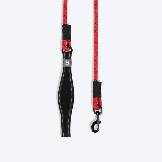 HUFT Rope Leash For Dog - Red - Heads Up For Tails