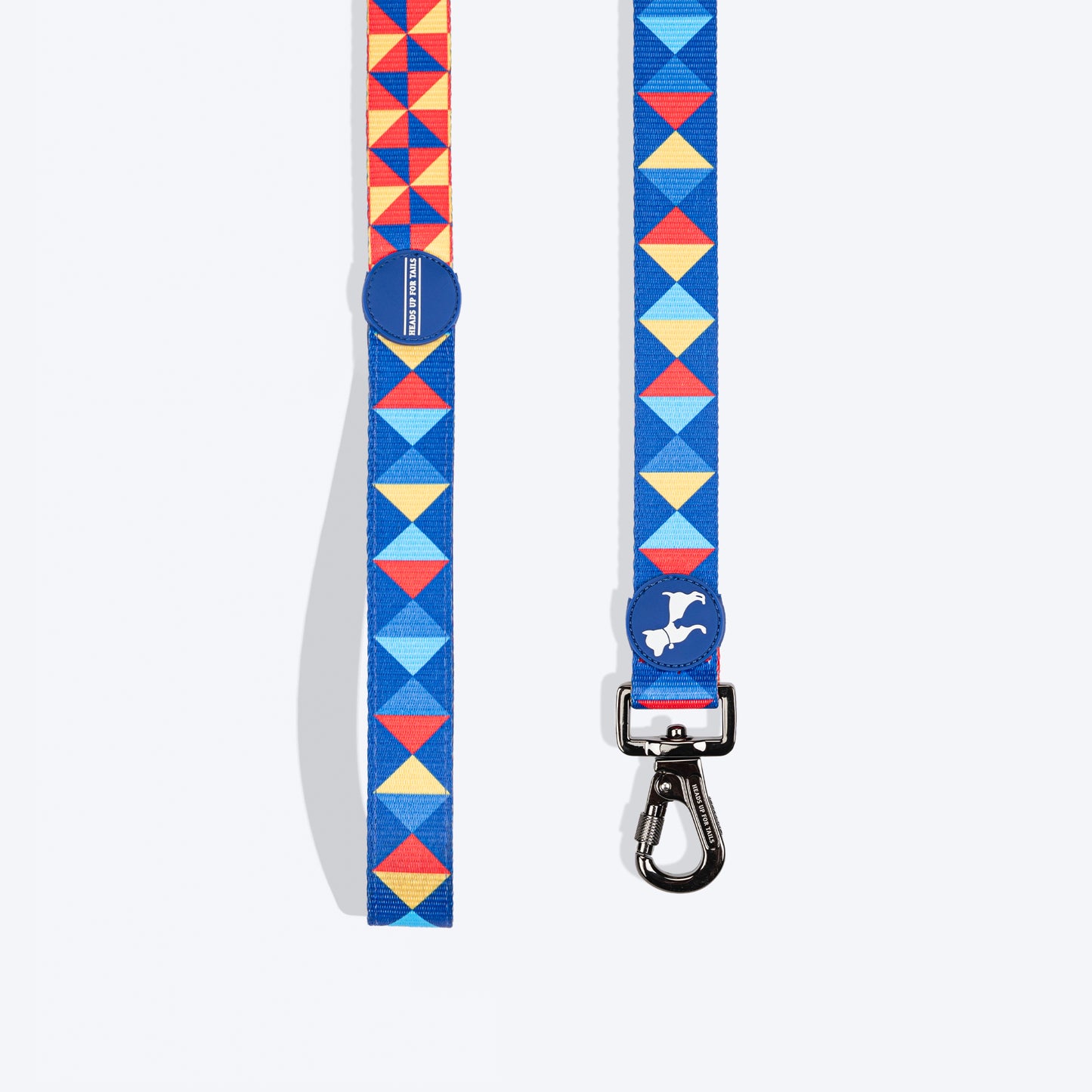 HUFT Prism Patterns Leash For Dog - Blue - Heads Up For Tails