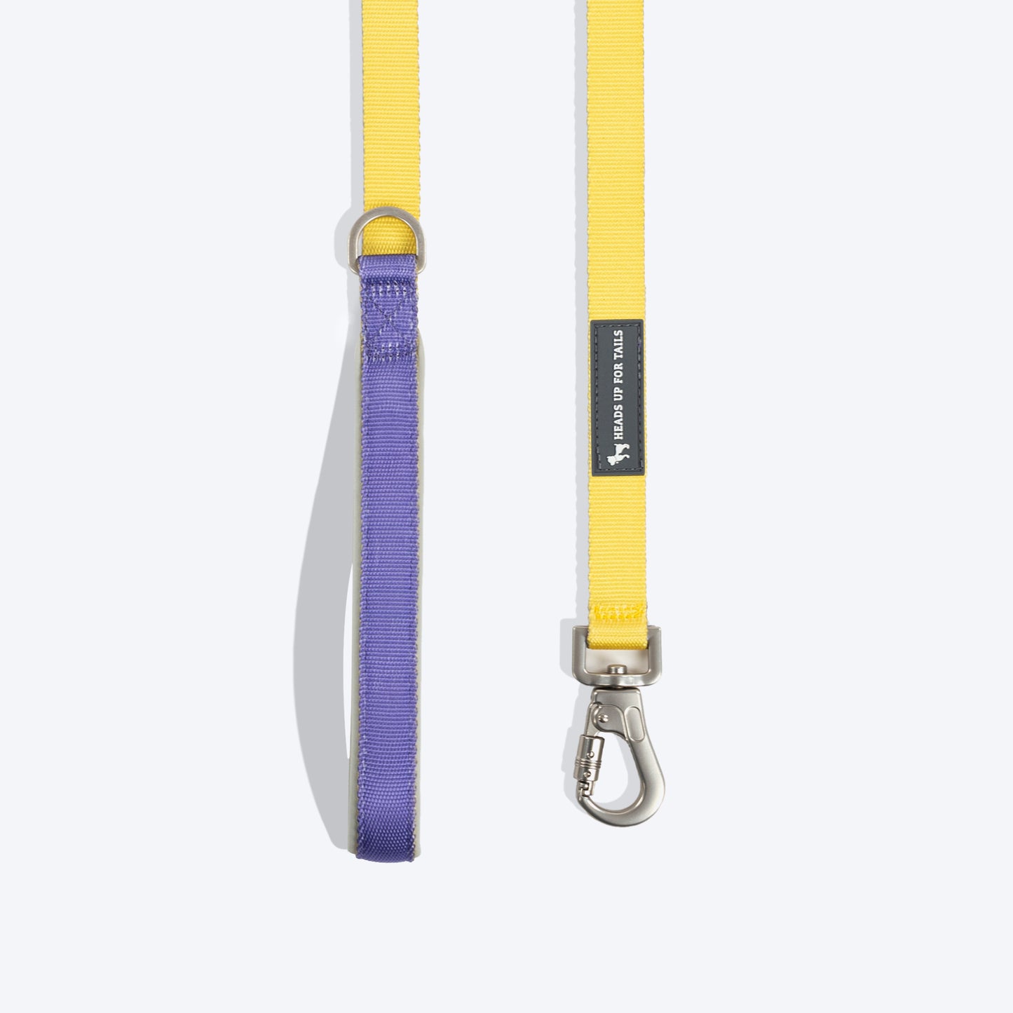 HUFT Dichromatic Leash For Dog - Yellow & Purple - Heads Up For Tails