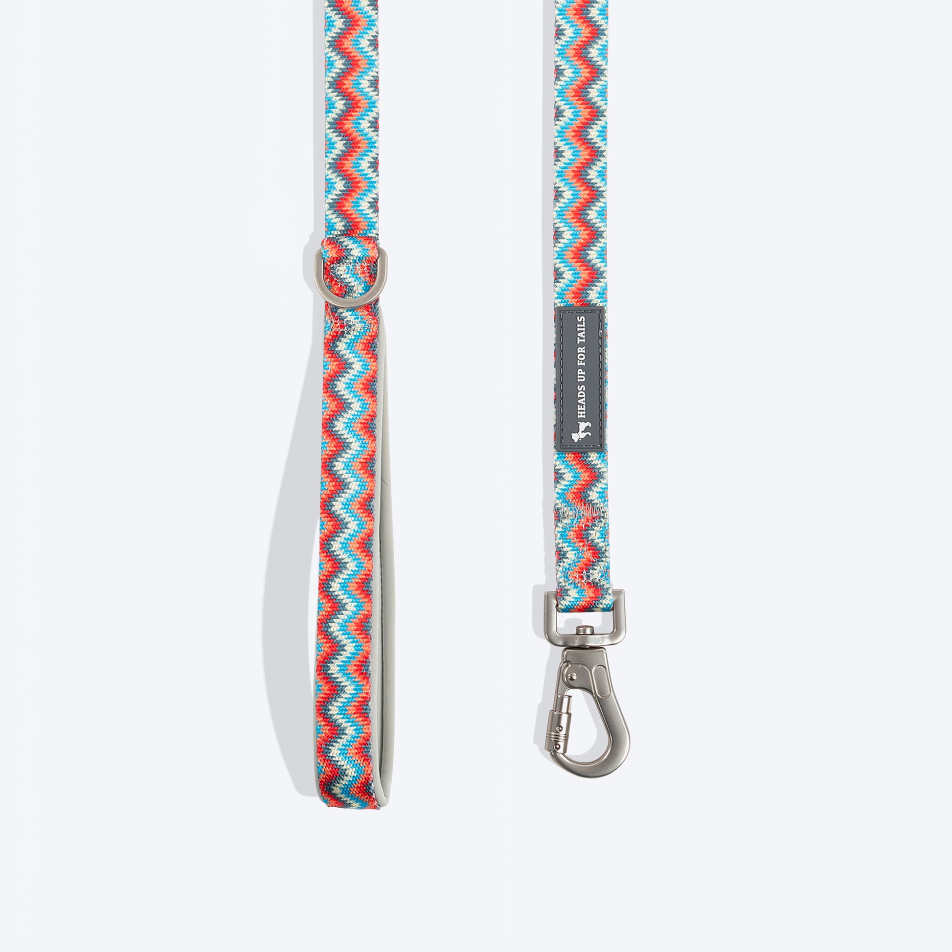 HUFT Zig Zag Twist Leash For Dog - Grey - Heads Up For Tails
