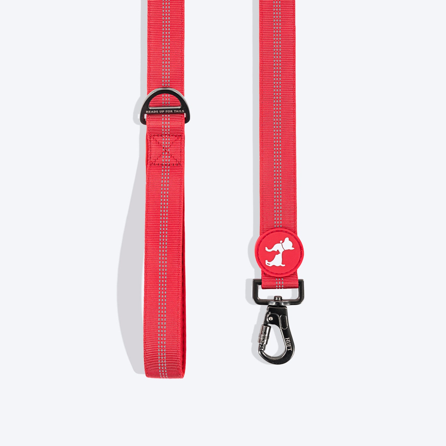 HUFT Comfort Plus Leash For Dog - Red - Heads Up For Tails